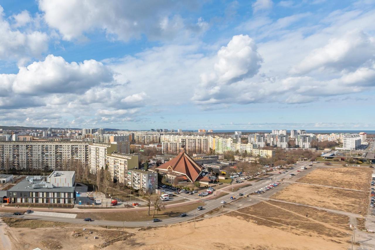 Grand Apartments - Level 16 - City View In Gdansk Dış mekan fotoğraf